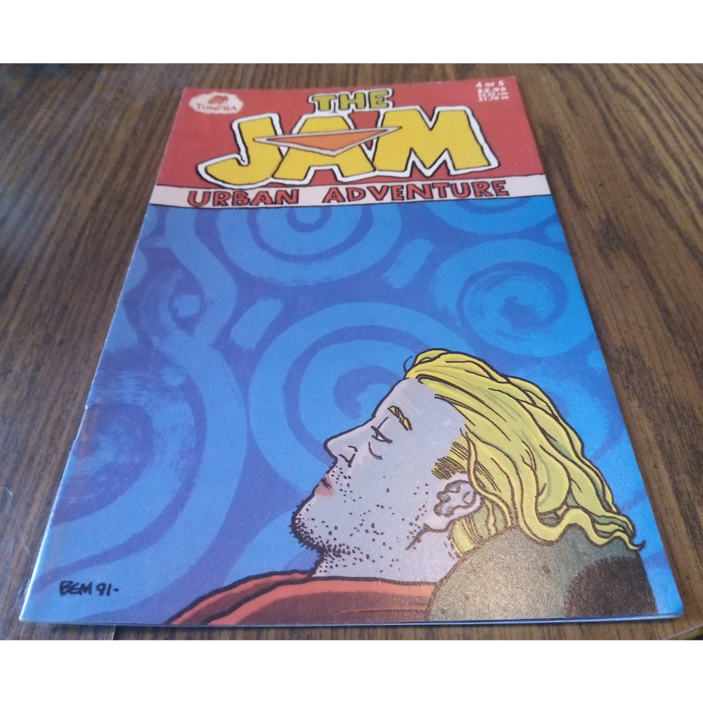The Jam Urban Adventure #4 (April 1992 Tundra Publishing)